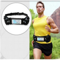 iBank(R) Running Belt with Touchscreen Zipper Pockets for all Smartphones